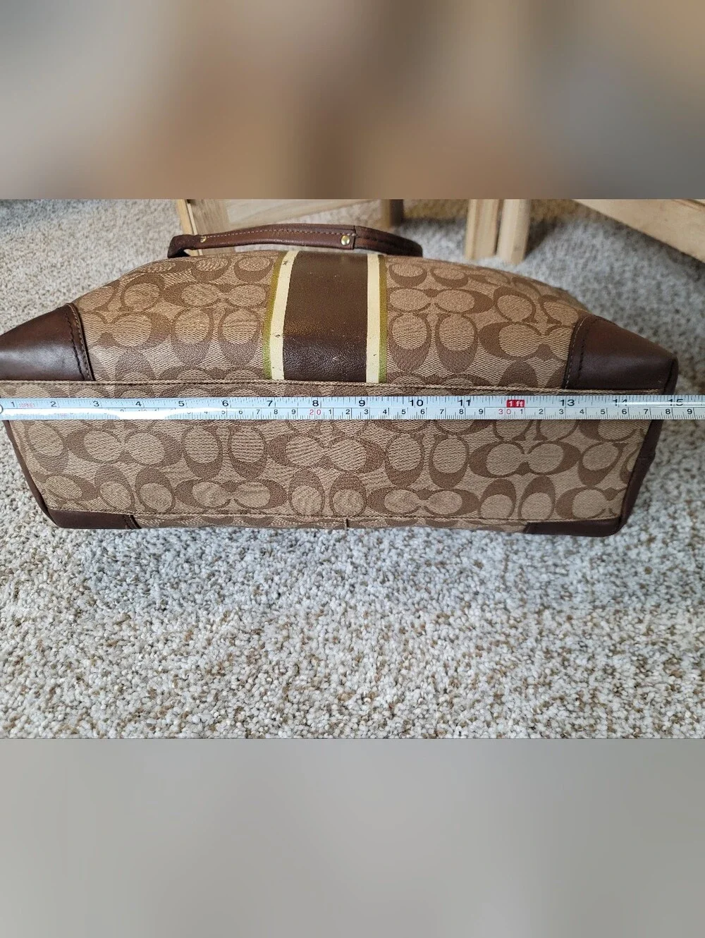 Coach diaper bag